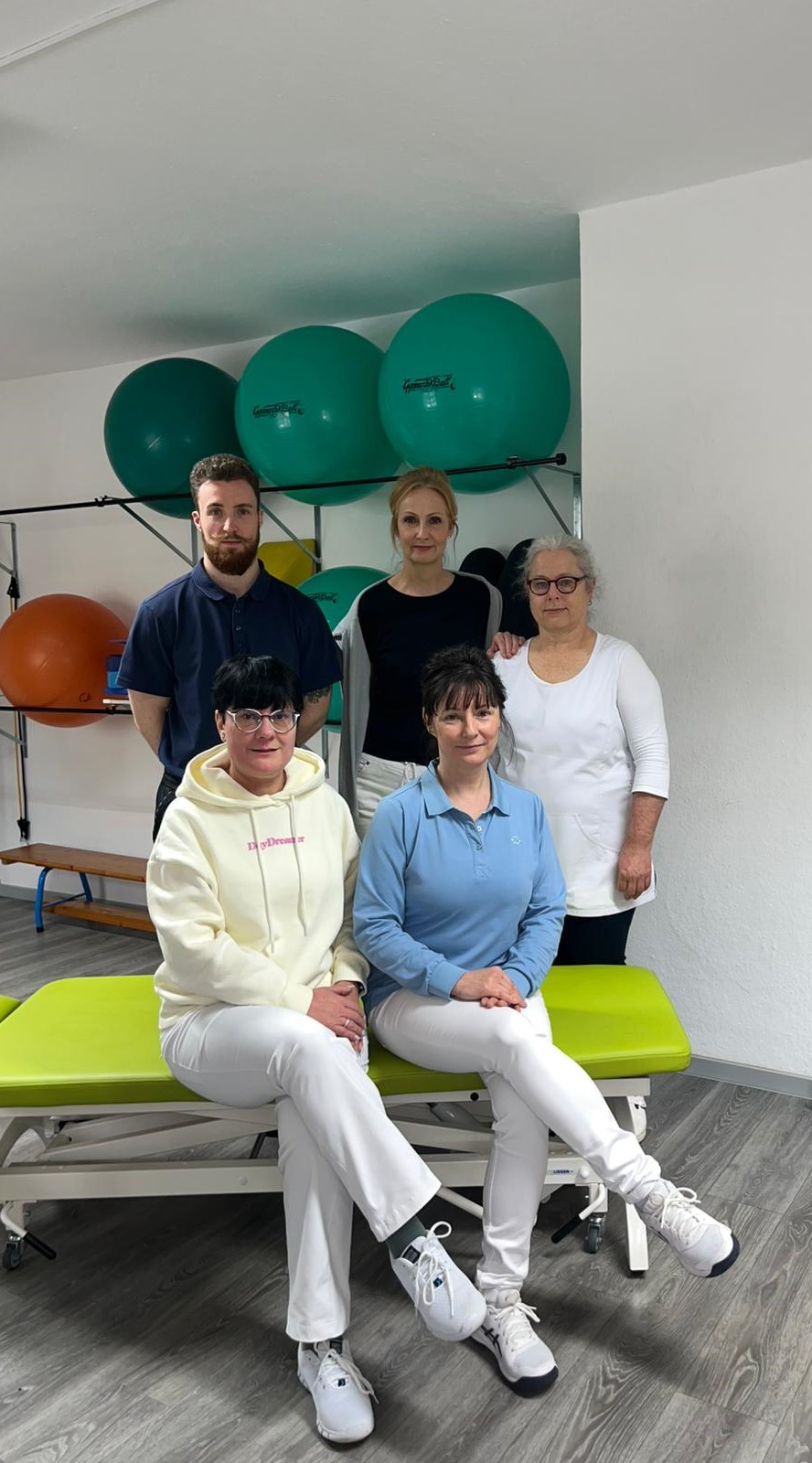 Das Team der Physiotherapie Sabine Holländer